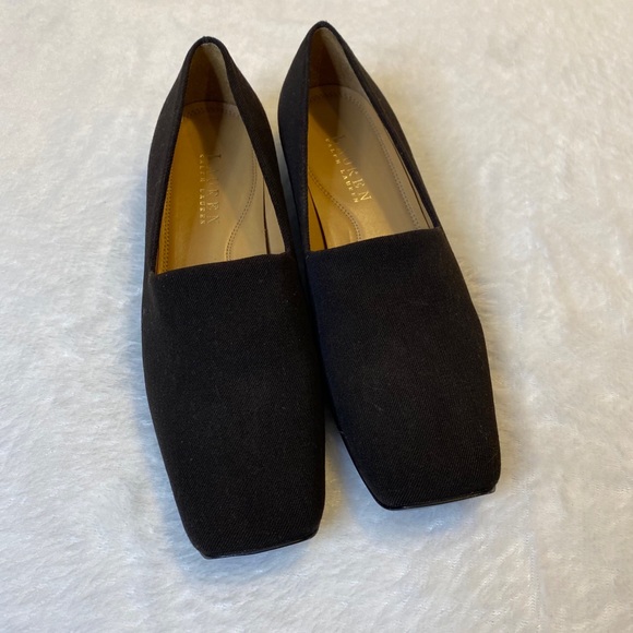Lauren Ralph Lauren Black Canvas shoes - Picture 2 of 4